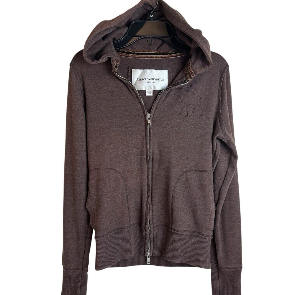 Abercrombie & Fitch Brown Hoodie